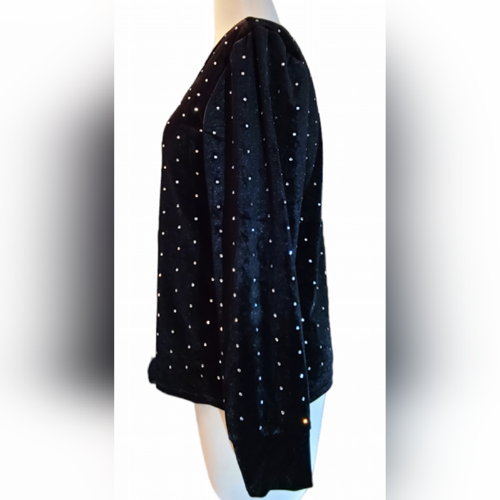 NWOT Cato size XS black top - Picture 6 of 7